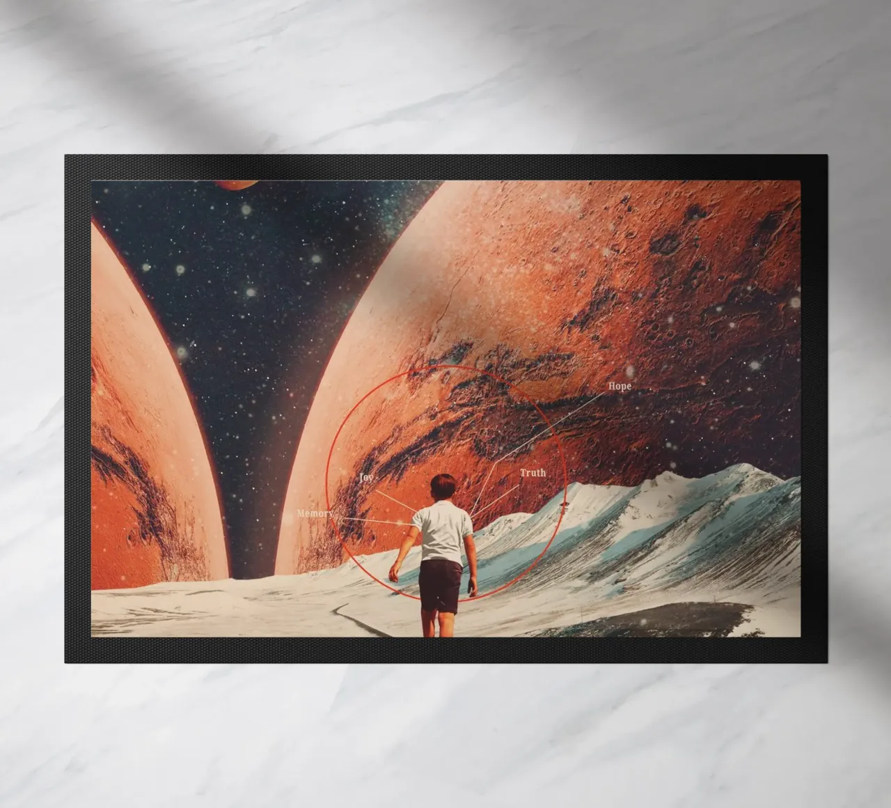 Don't Forget your Path zerbino da Frank Moth