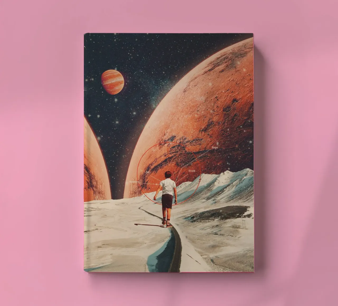 Don't Forget your Path notebook by Frank Moth