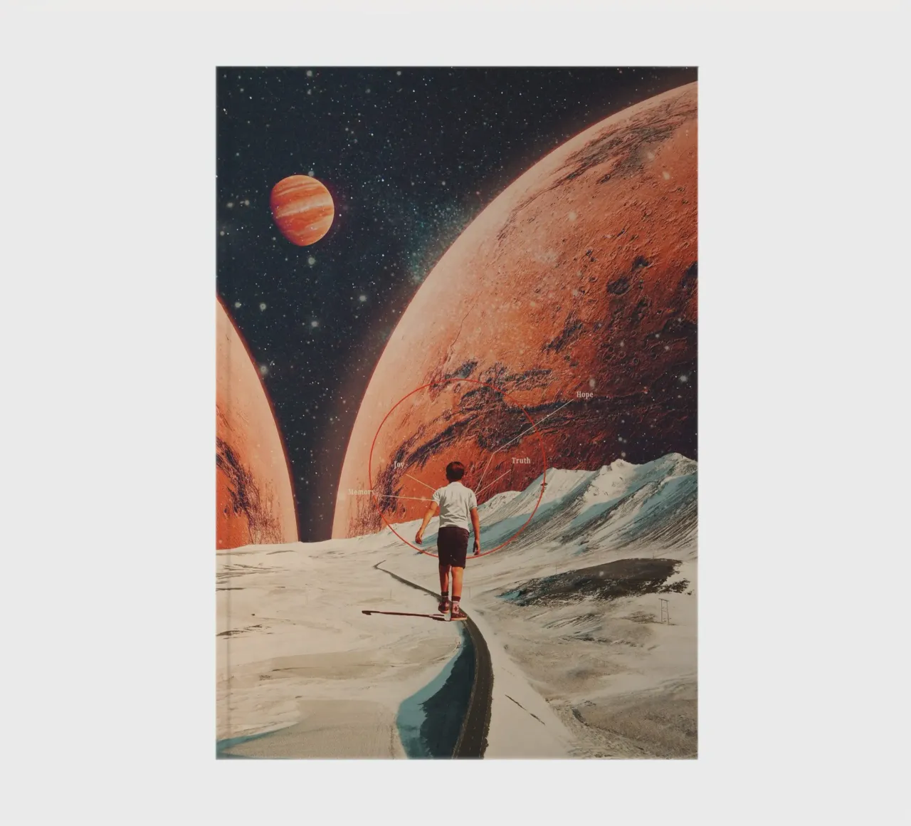 Don't Forget your Path notebook by Frank Moth