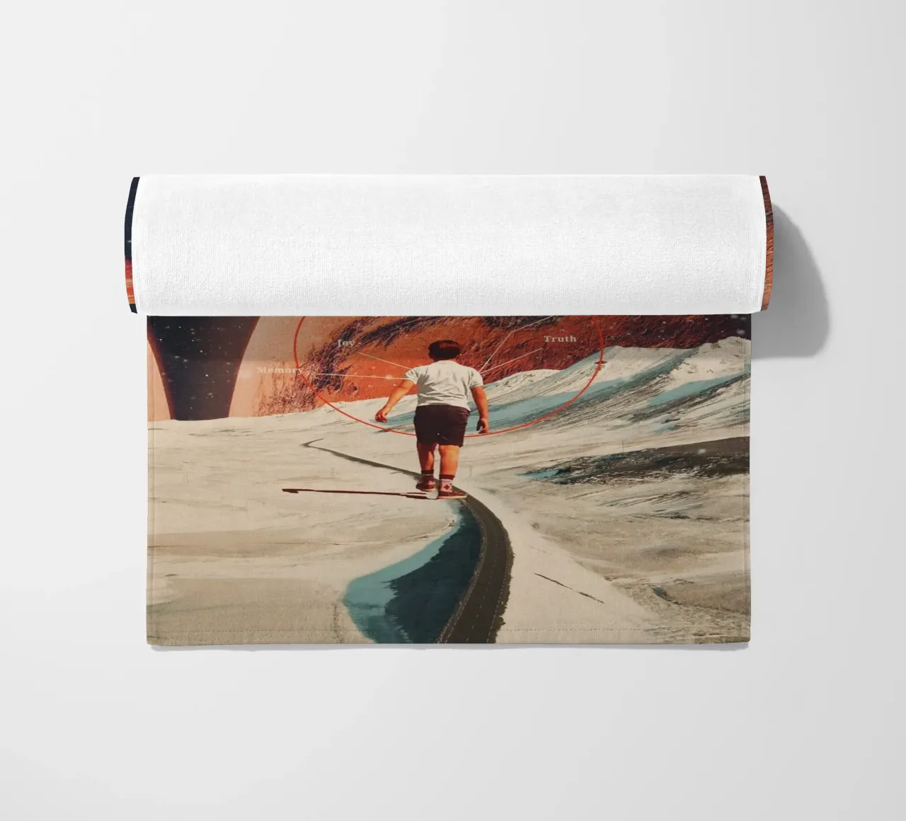 Don't Forget your Path telo mare da Frank Moth