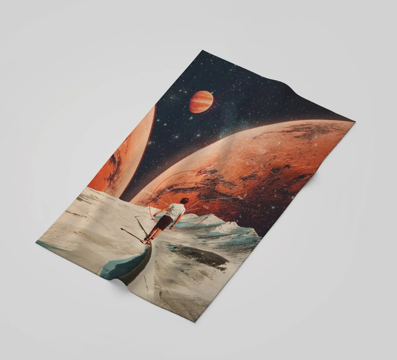 Don't Forget your Path telo mare da Frank Moth