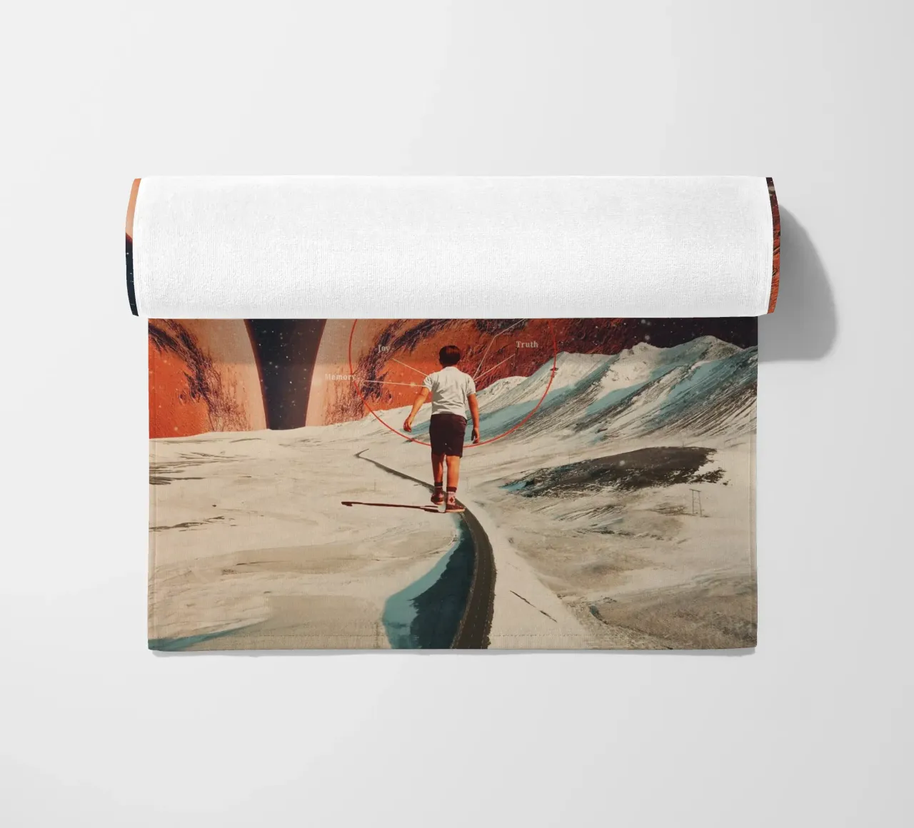 Don't Forget your Path telo mare da Frank Moth