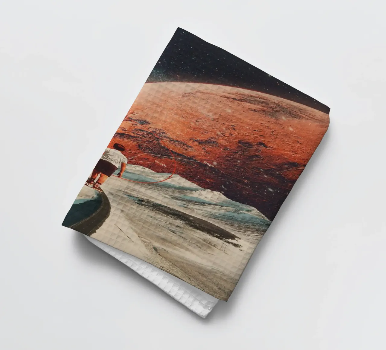 Don't Forget your Path canovaccio da cucina da Frank Moth