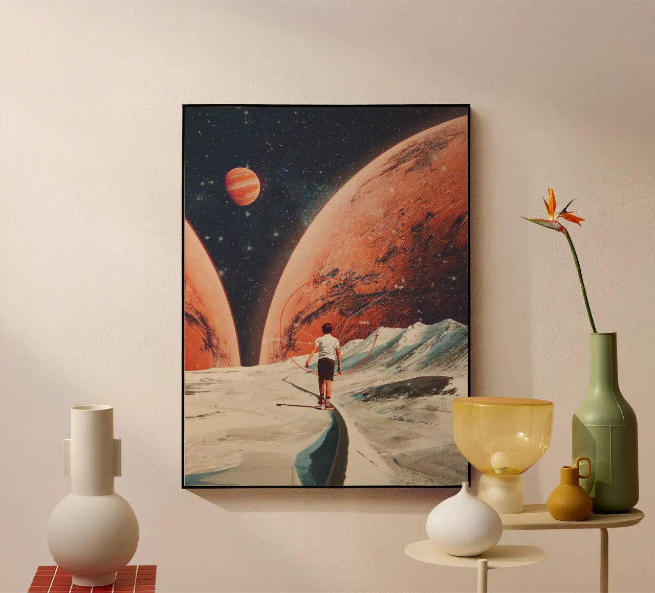 Don't Forget your Path plexiglass da Frank Moth