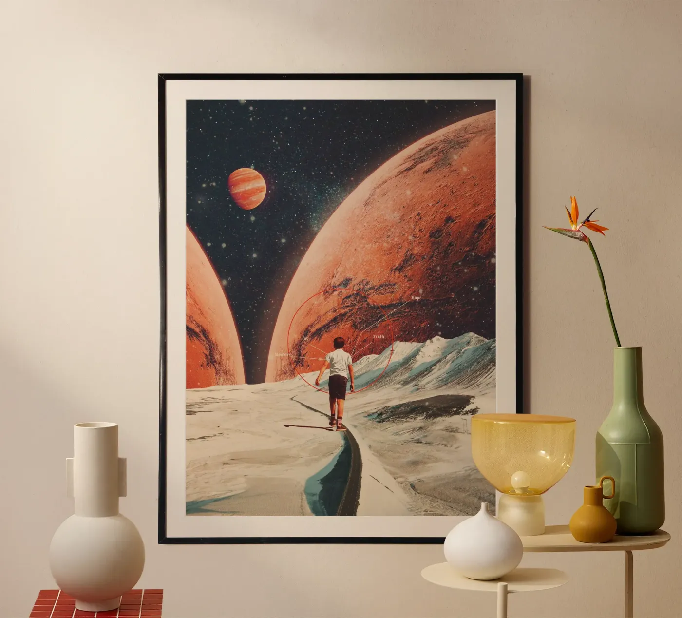 Don't Forget your Path poster by Frank Moth