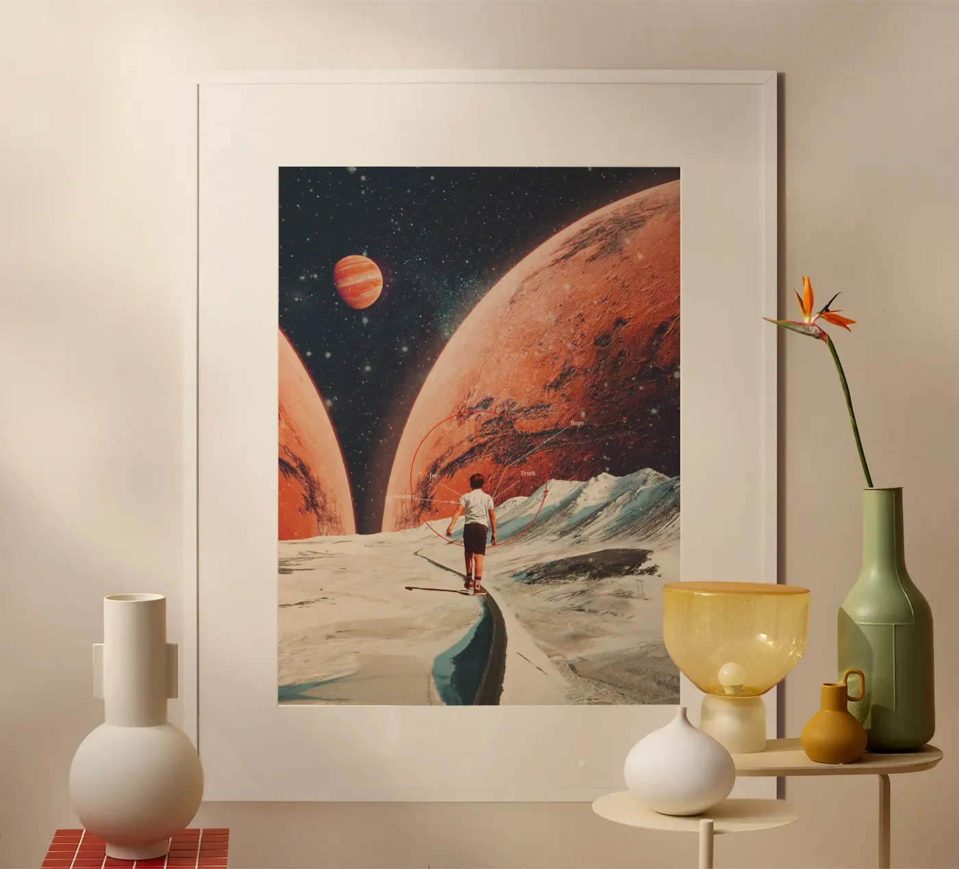Don't Forget your Path poster by Frank Moth