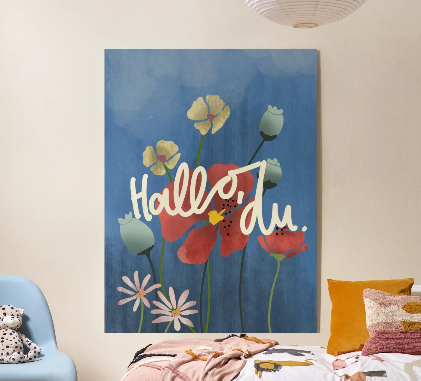 Hallo du acrylic glass by Annikamilla