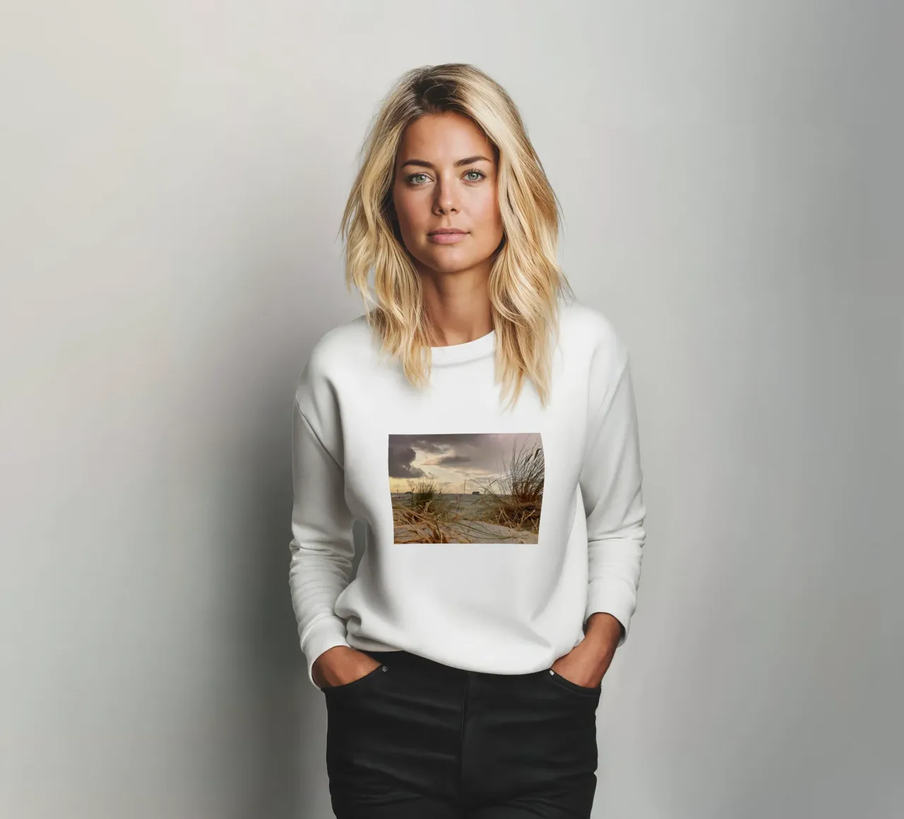 Tra il cielo e le dune felpa da JUNIQERIN photography by Dorothea Baur