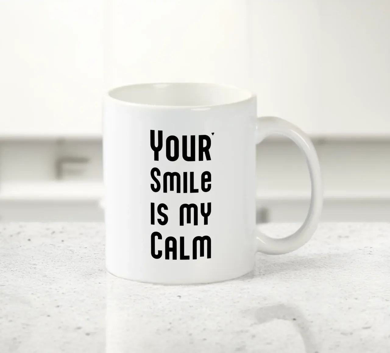 Your smile is my calm tazza in ceramica da typolover