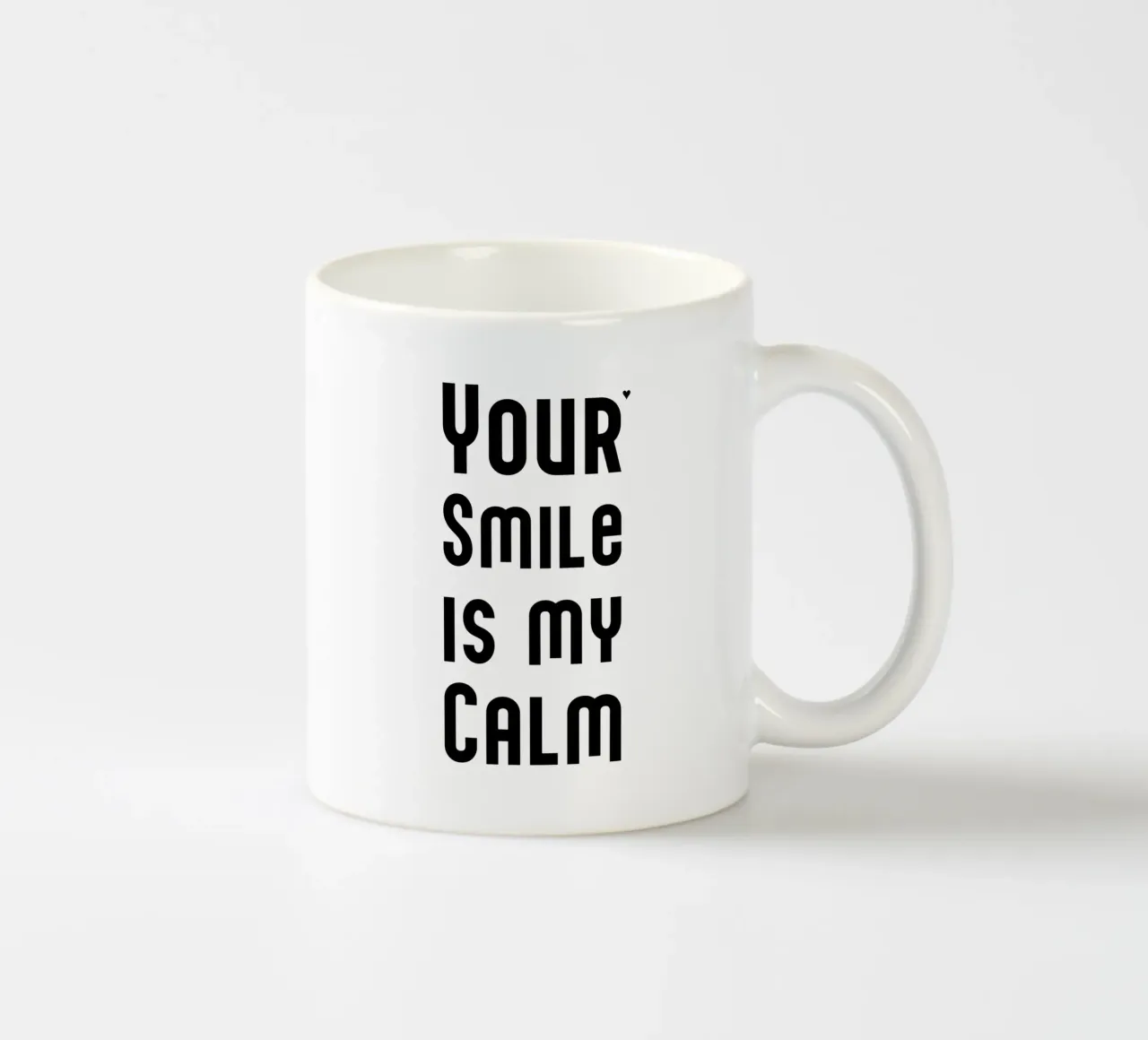Your smile is my calm tazza in ceramica da typolover