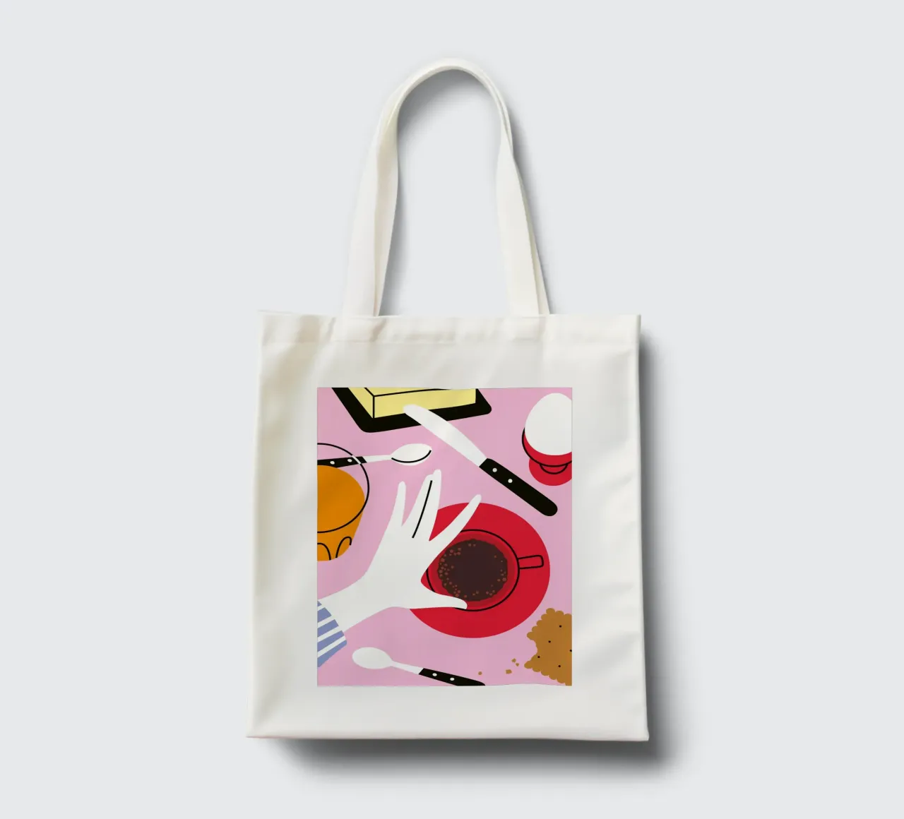 Break Slow borsa in juta da Tamsen Design