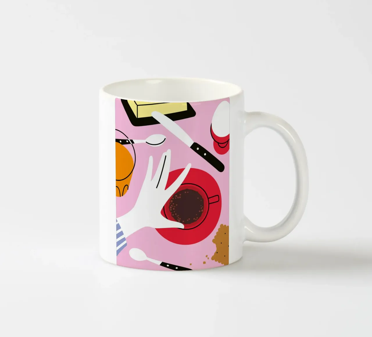 Break Slow tazza in ceramica da Tamsen Design