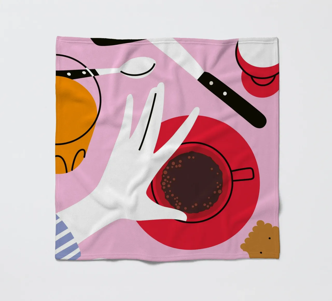 Break Slow coperta in pile da Tamsen Design