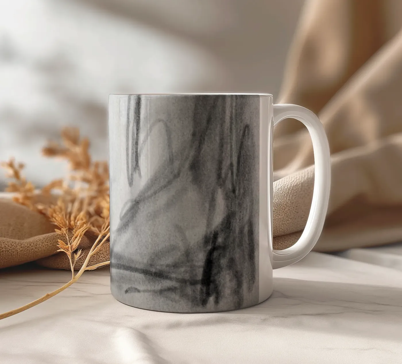 Let's Go ceramic mug by Studio B