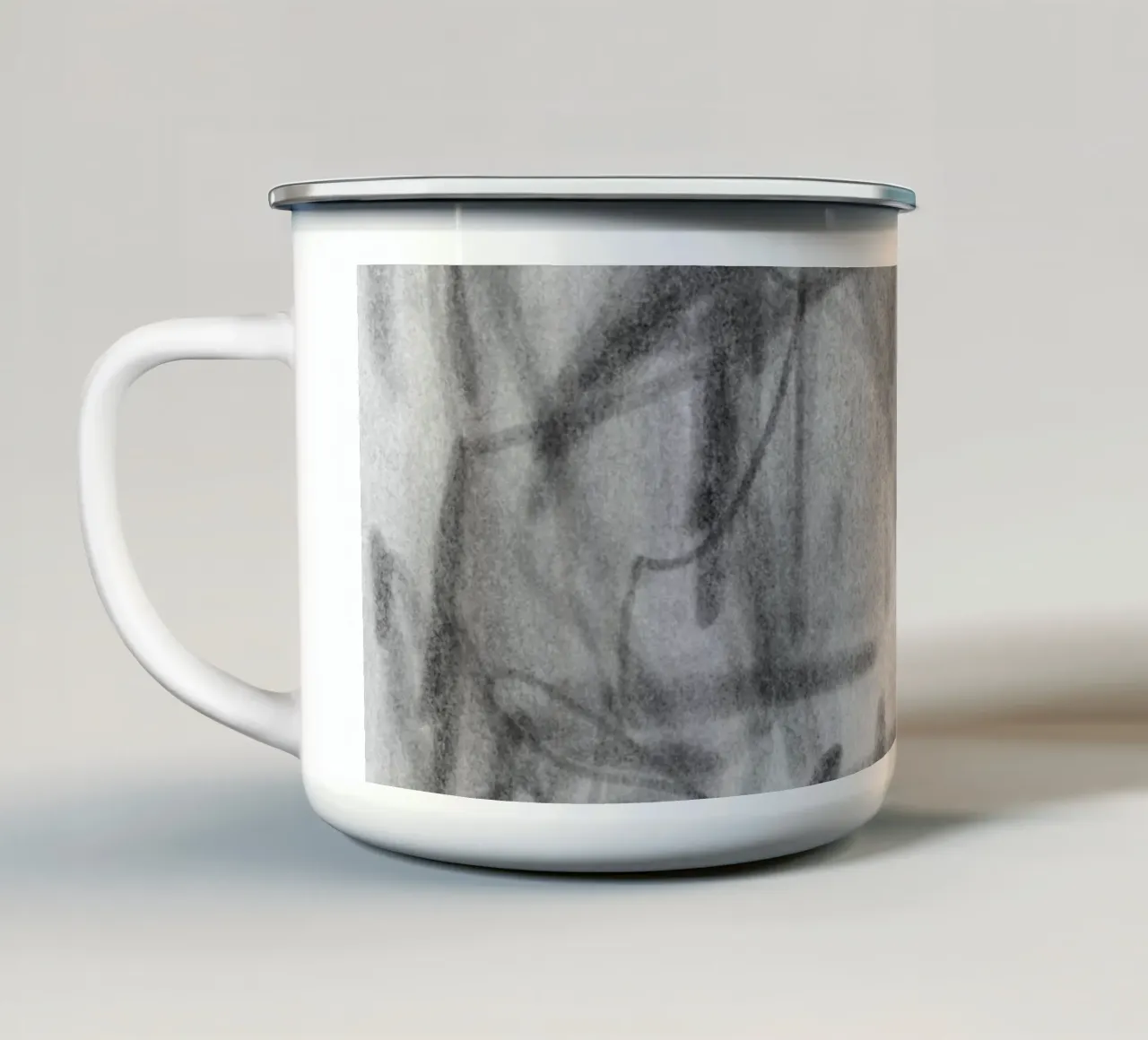 Let's Go tazza in smalto da Studio B