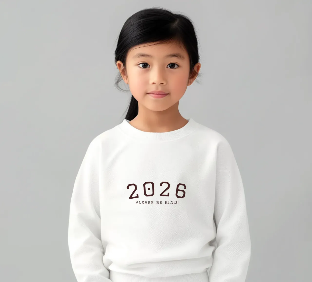 2026 Please Be Kind felpa bambino da DesigndN