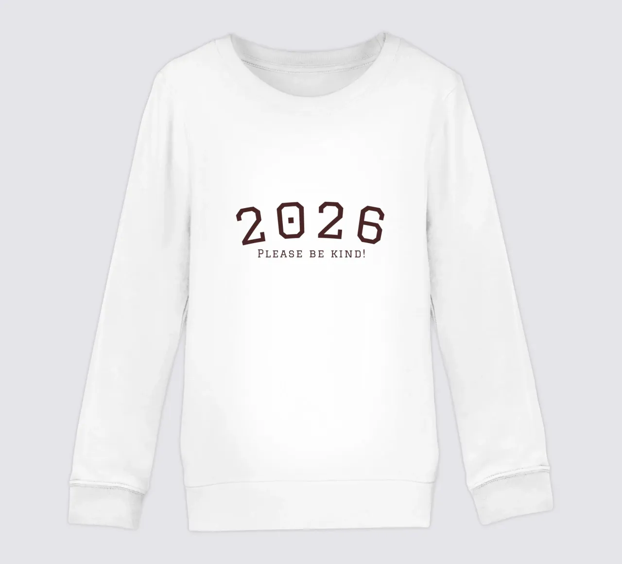 2026 Please Be Kind felpa bambino da DesigndN