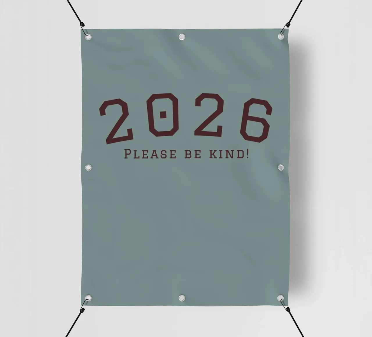 2026 Please Be Kind telo in pvc da DesigndN