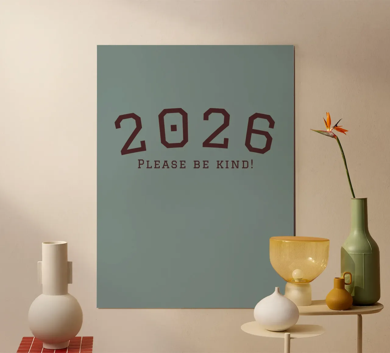 2026 Please Be Kind carta hahnemühle da DesigndN