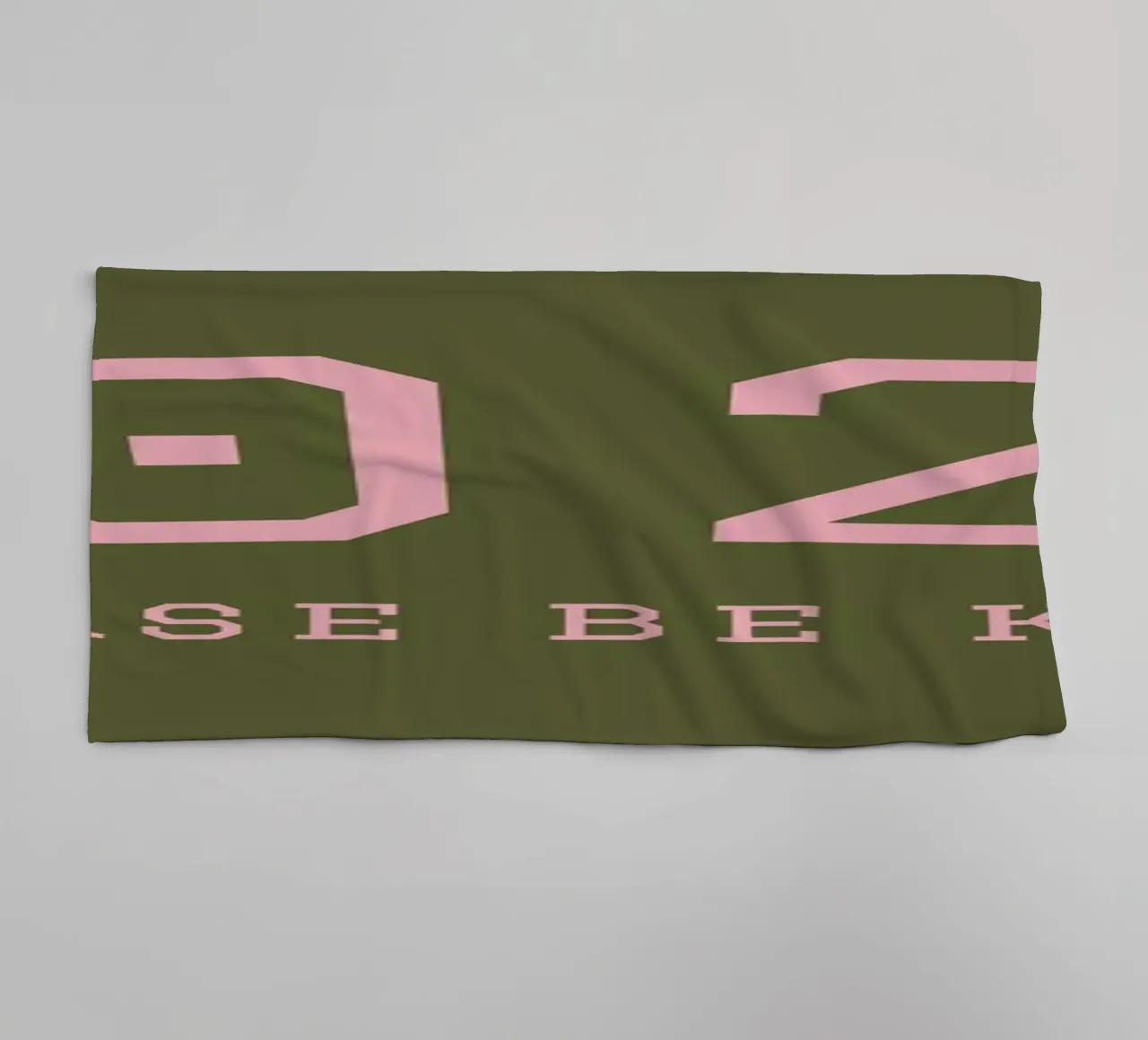 2026 Please Be Kind asciugamano da bagno da DesigndN