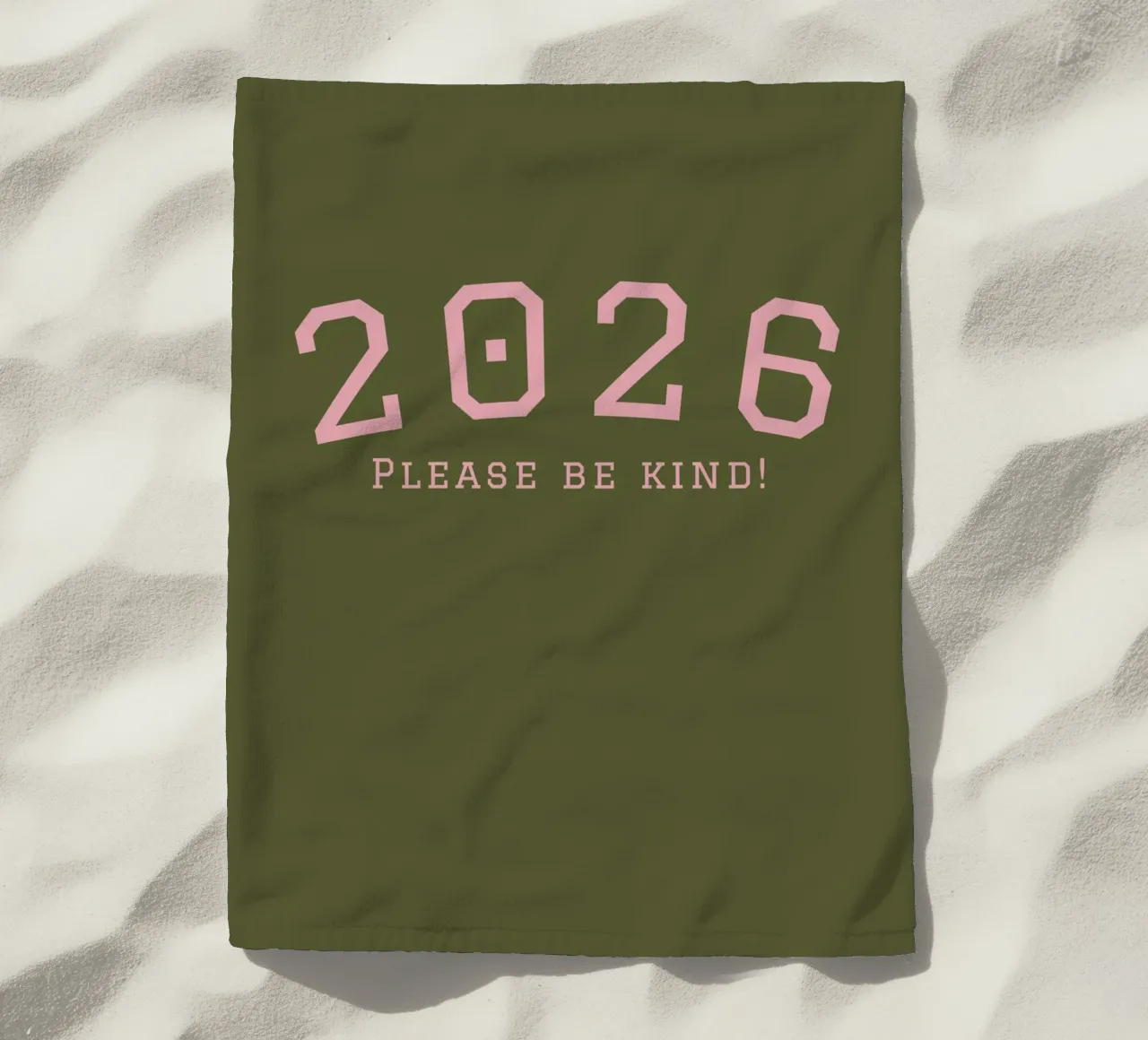 2026 Please Be Kind telo mare da DesigndN
