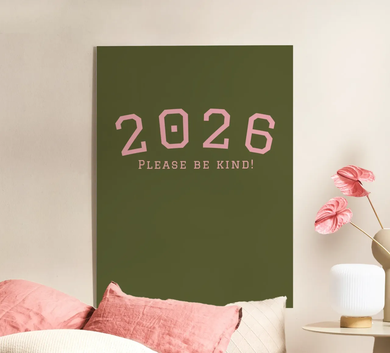 2026 Please Be Kind plexiglass da DesigndN