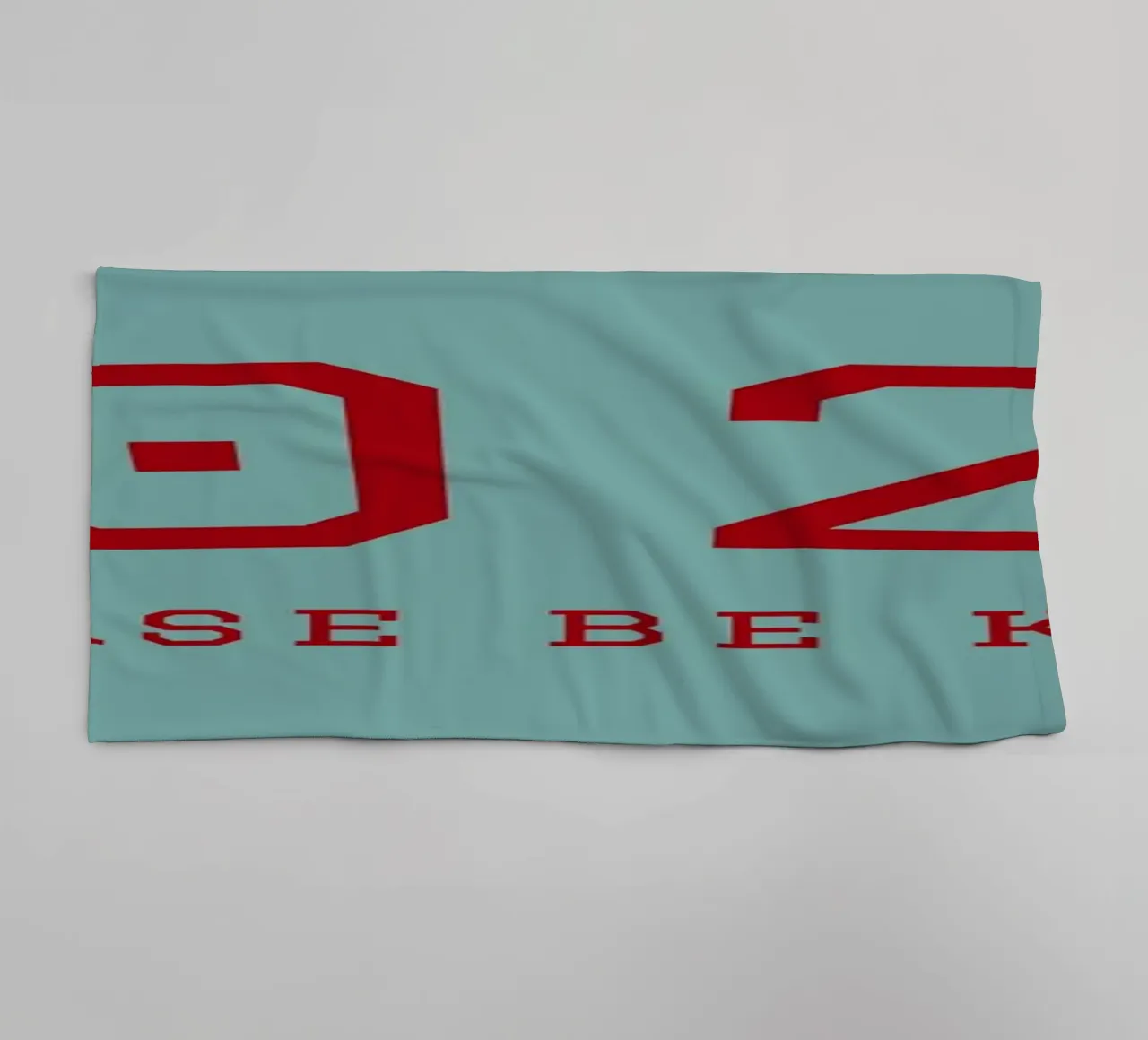 2026 Please Be Kind asciugamano da bagno da DesigndN