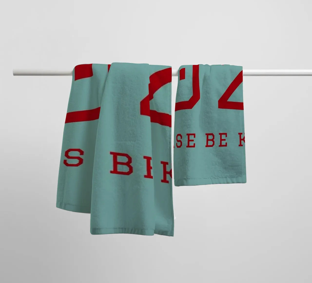 2026 Please Be Kind asciugamano da bagno da DesigndN