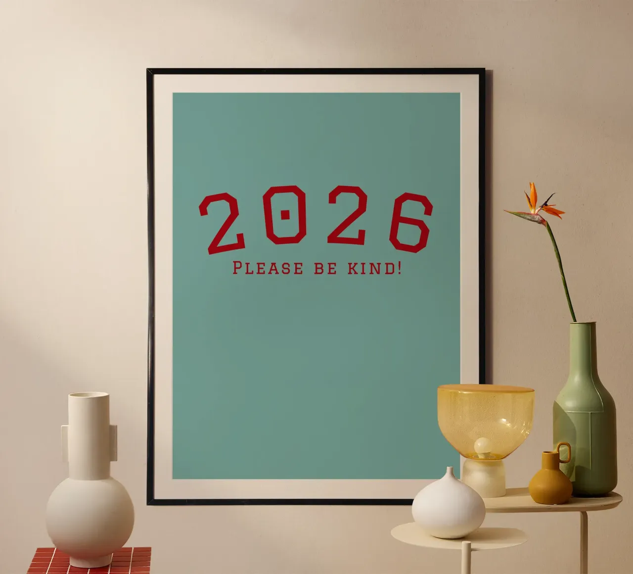 2026 Please Be Kind carta hahnemühle da DesigndN