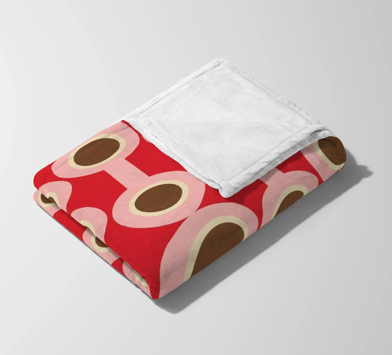 Dumbbells Red coperta in pile da susanacosta