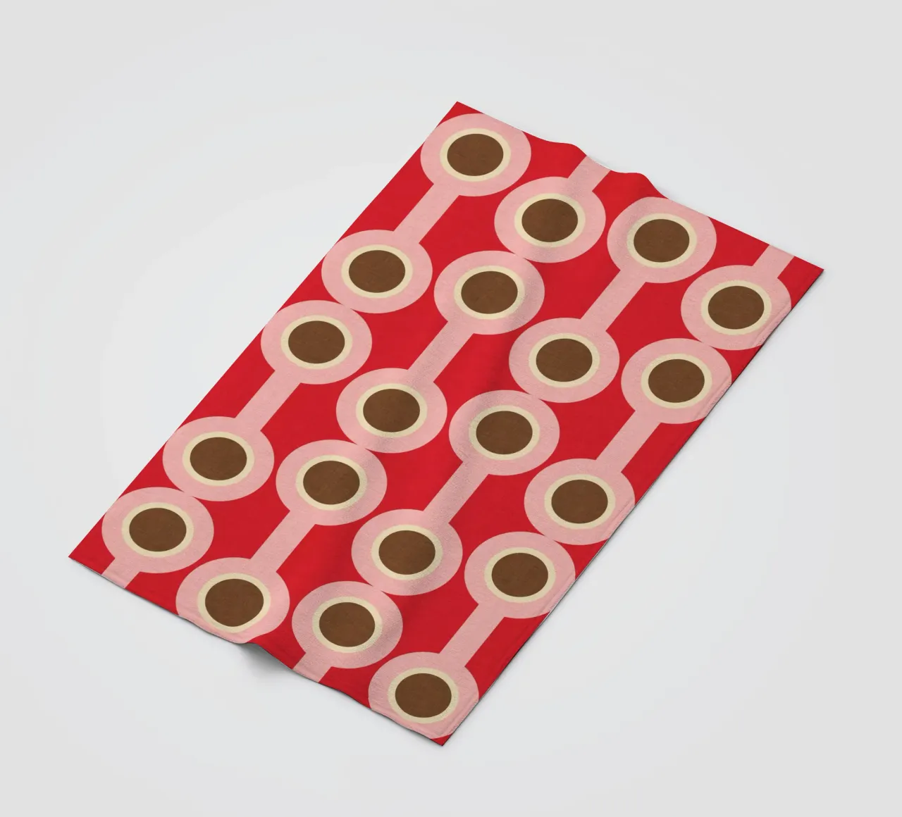 Dumbbells Red coperta in pile da susanacosta