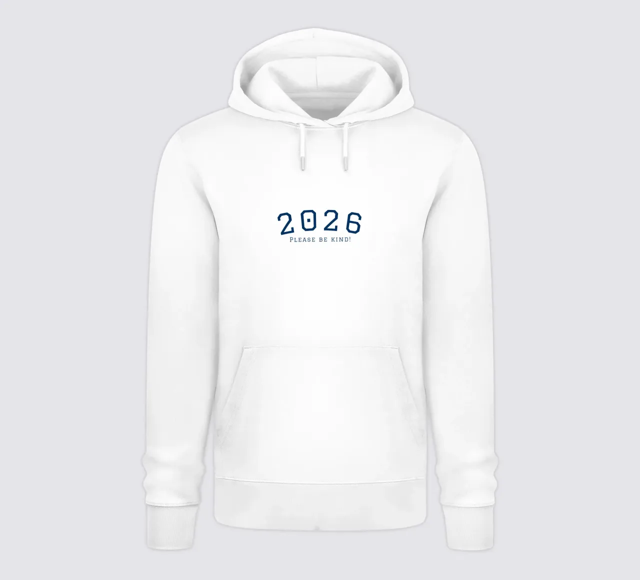 2026 Please Be Kind felpa con cappuccio da DesigndN