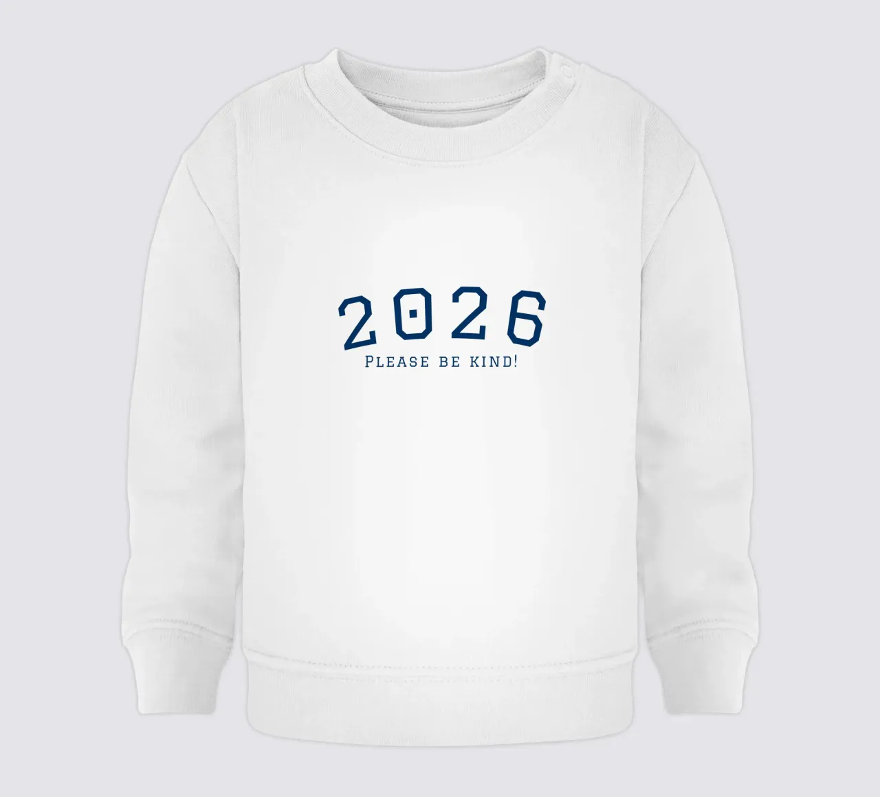 2026 Please Be Kind felpa neonato da DesigndN