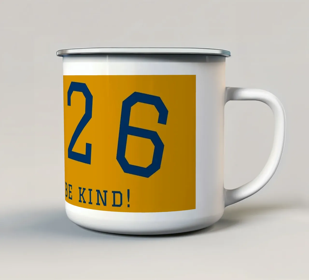 2026 Please Be Kind tazza in smalto da DesigndN