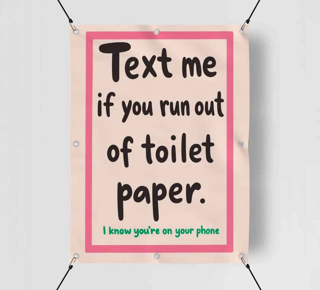 Emergency Text TP SOS telo in pvc da vintageshop