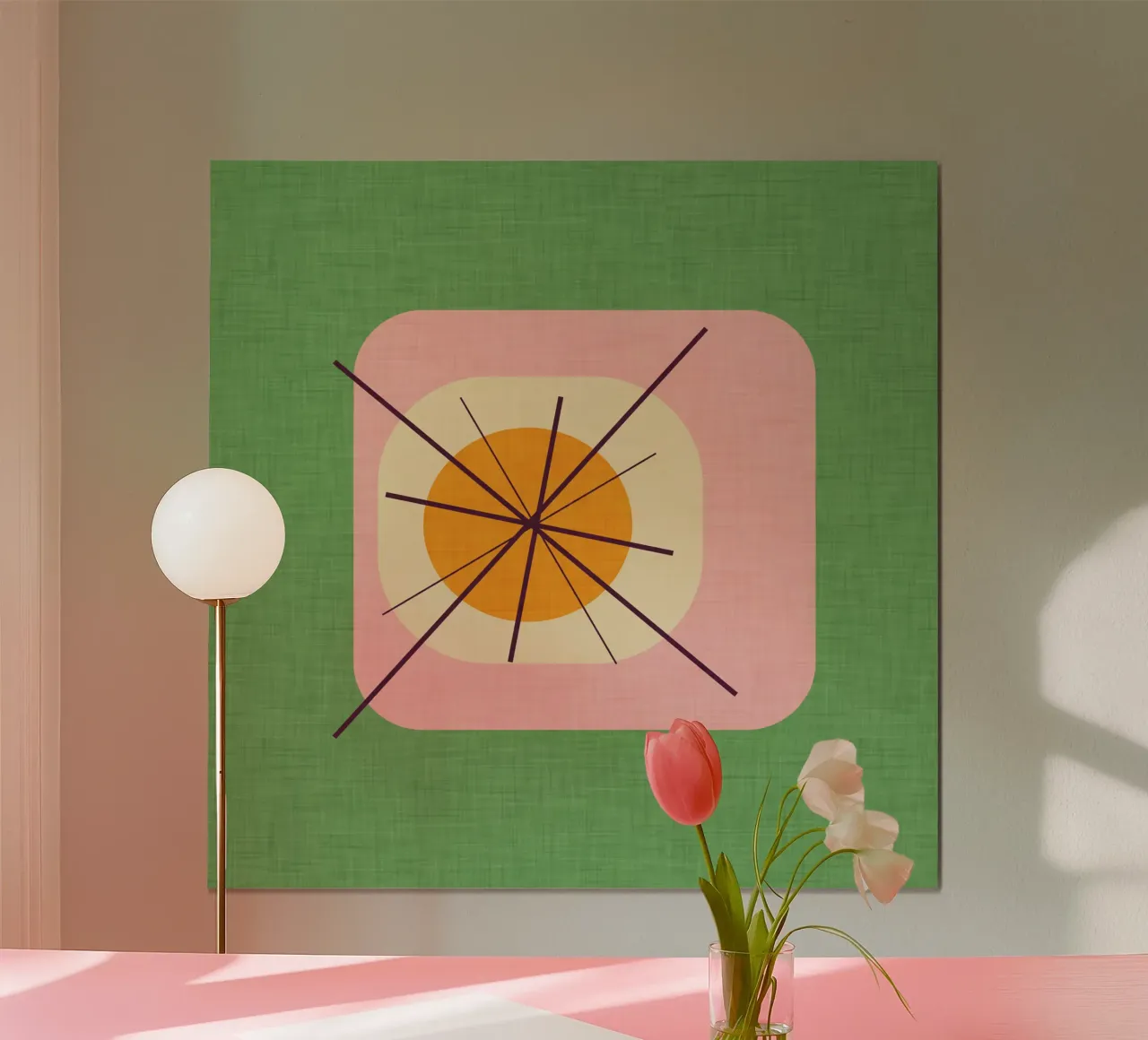 Flower Egg Green poster da susanacosta