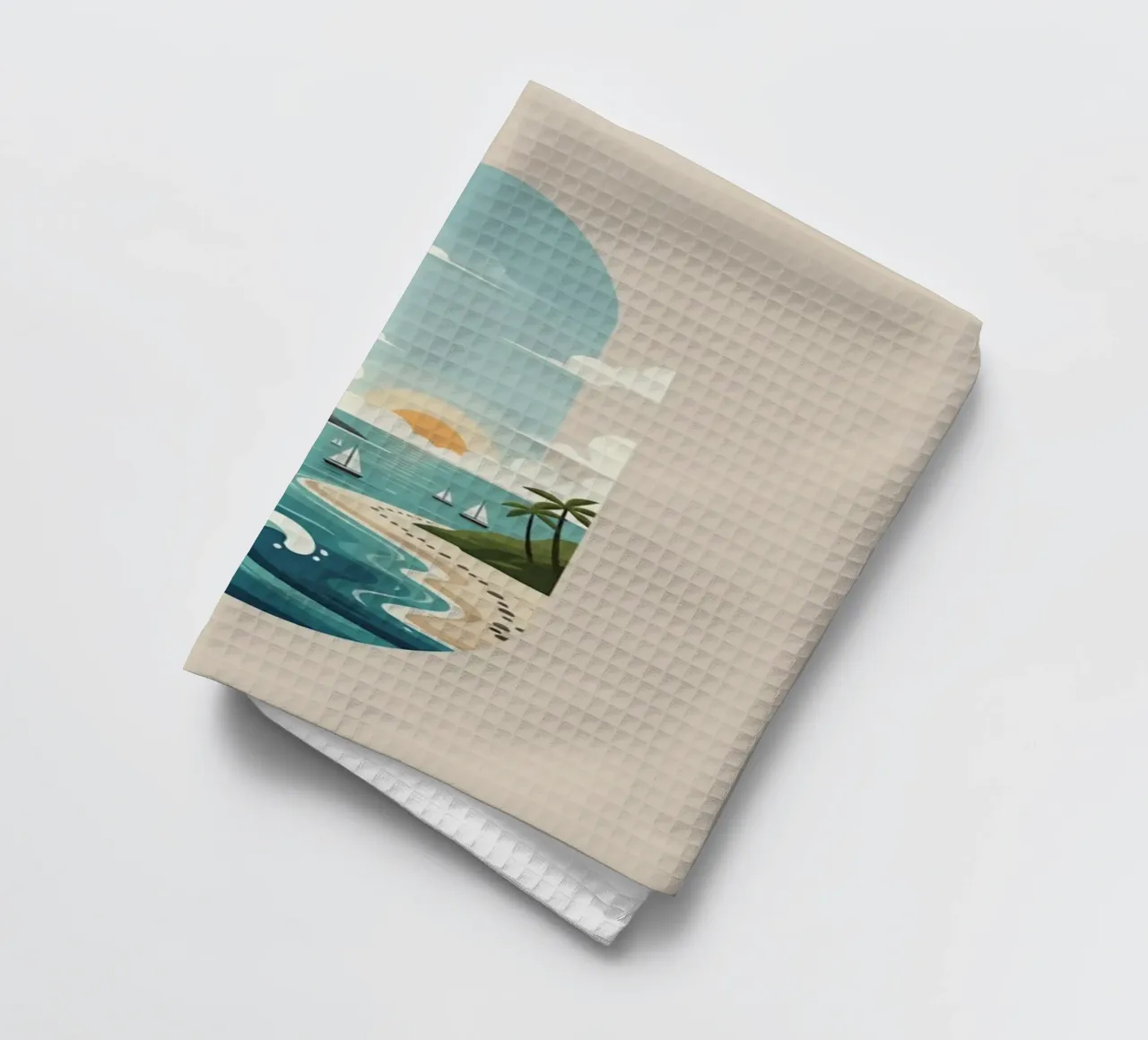 Paesaggio onirico oceanico canovaccio da cucina da Wild Colors Gallery