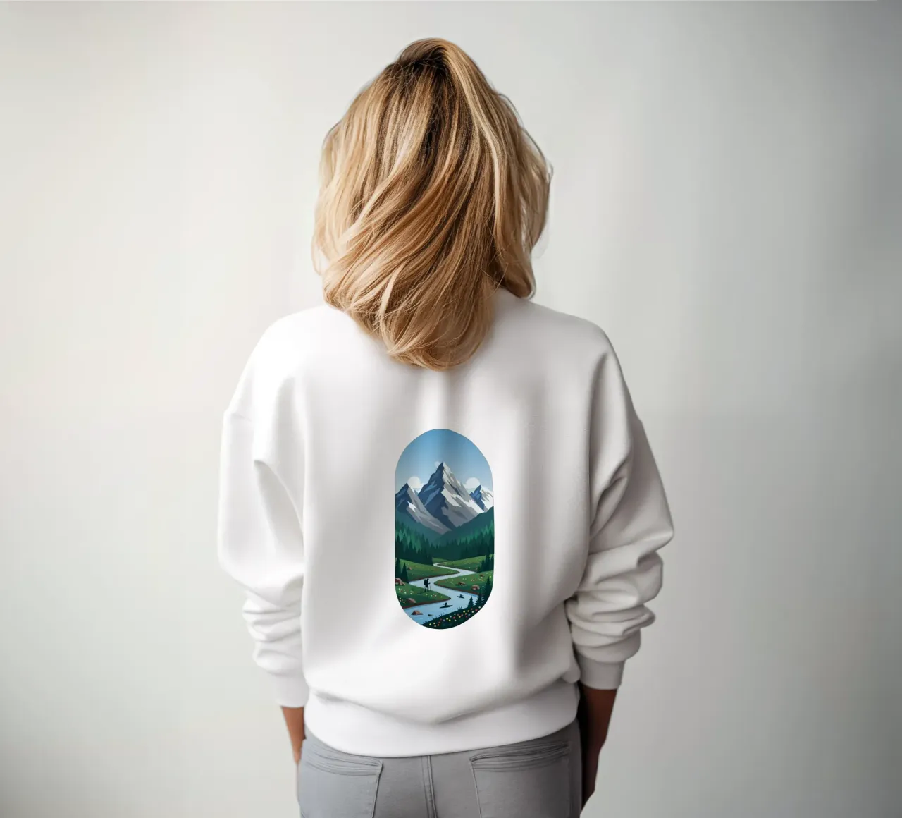 Alpine Serenity felpa da Wild Colors Gallery