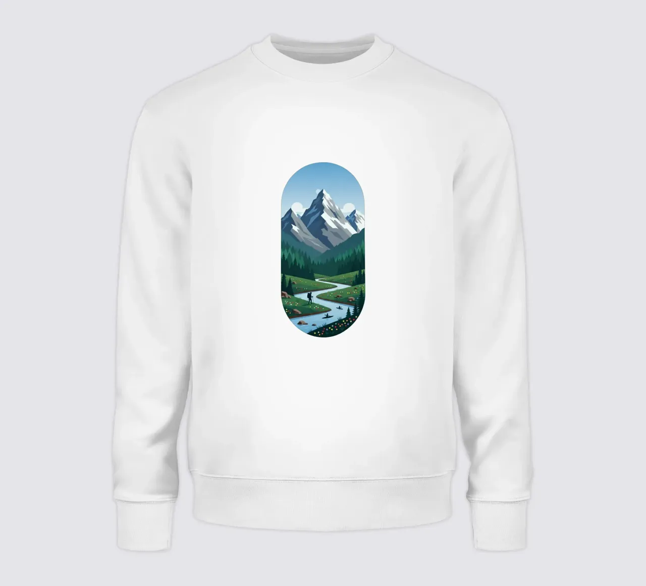 Alpine Serenity felpa da Wild Colors Gallery