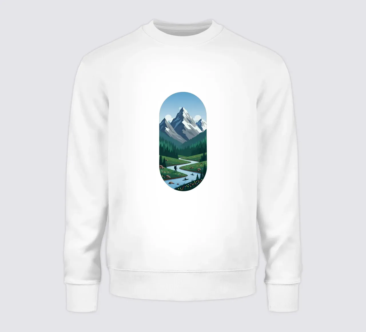 Alpine Serenity felpa da Wild Colors Gallery