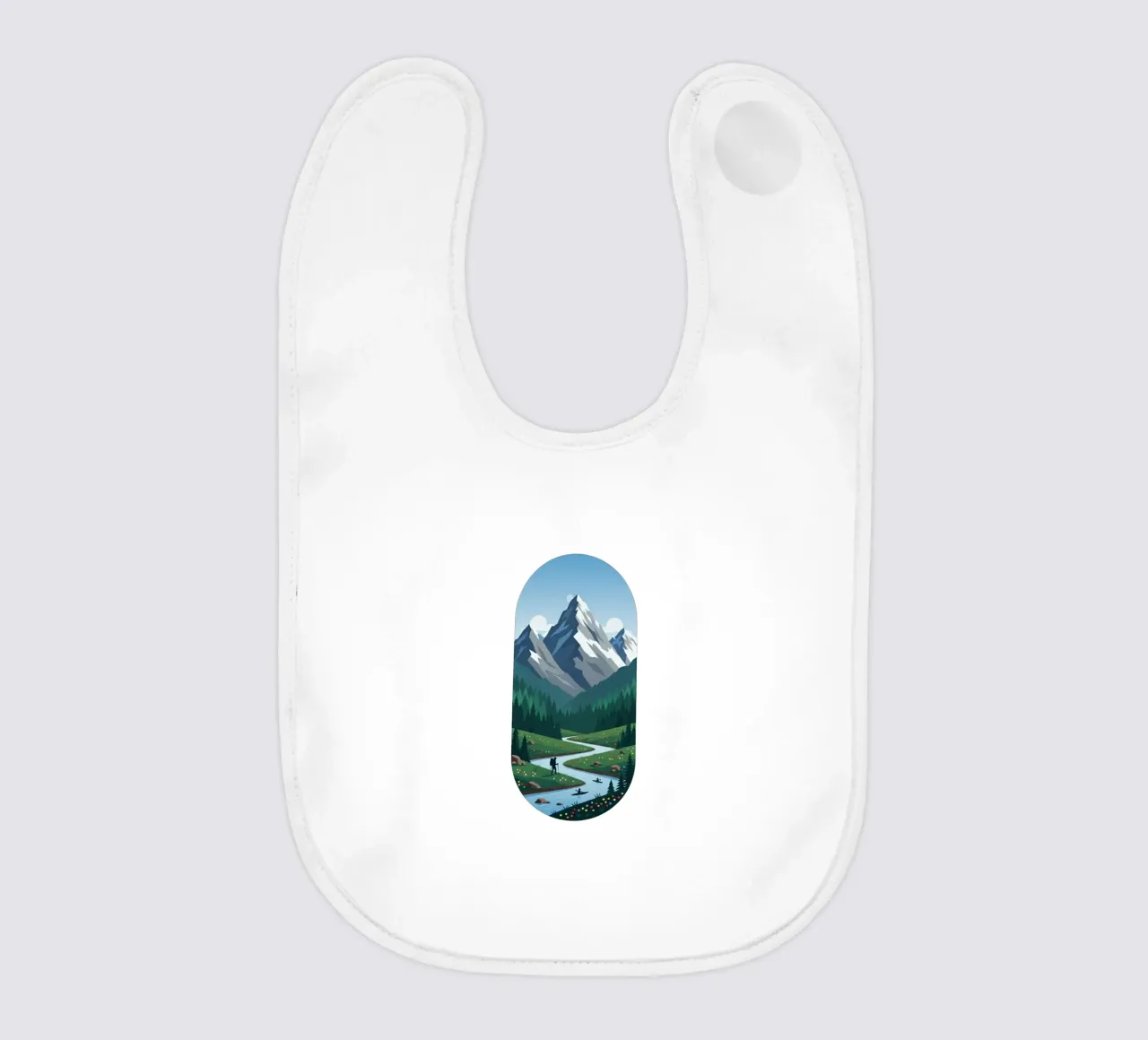 Alpine Serenity bavaglino da Wild Colors Gallery