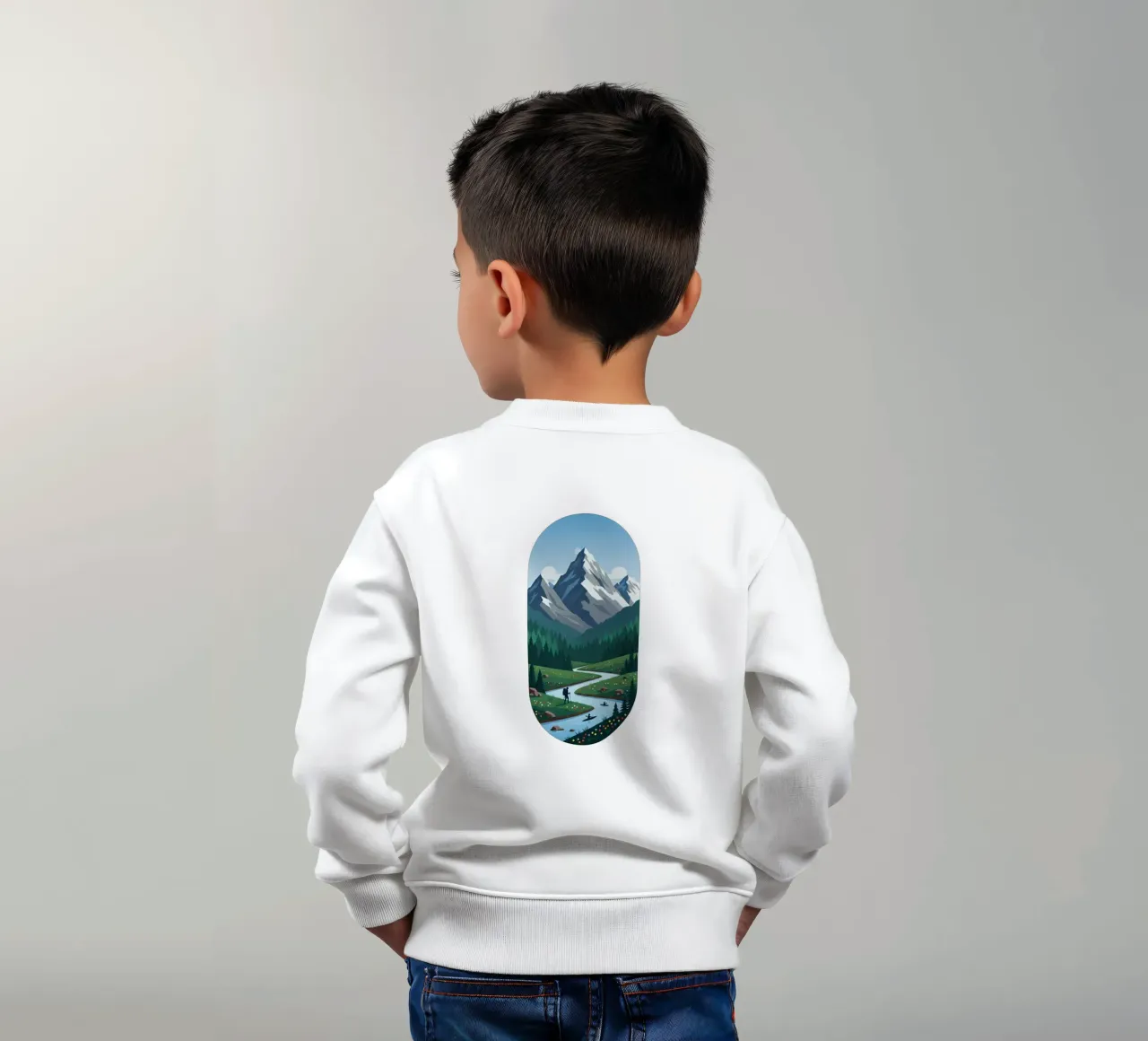 Alpine Serenity felpa bambino da Wild Colors Gallery