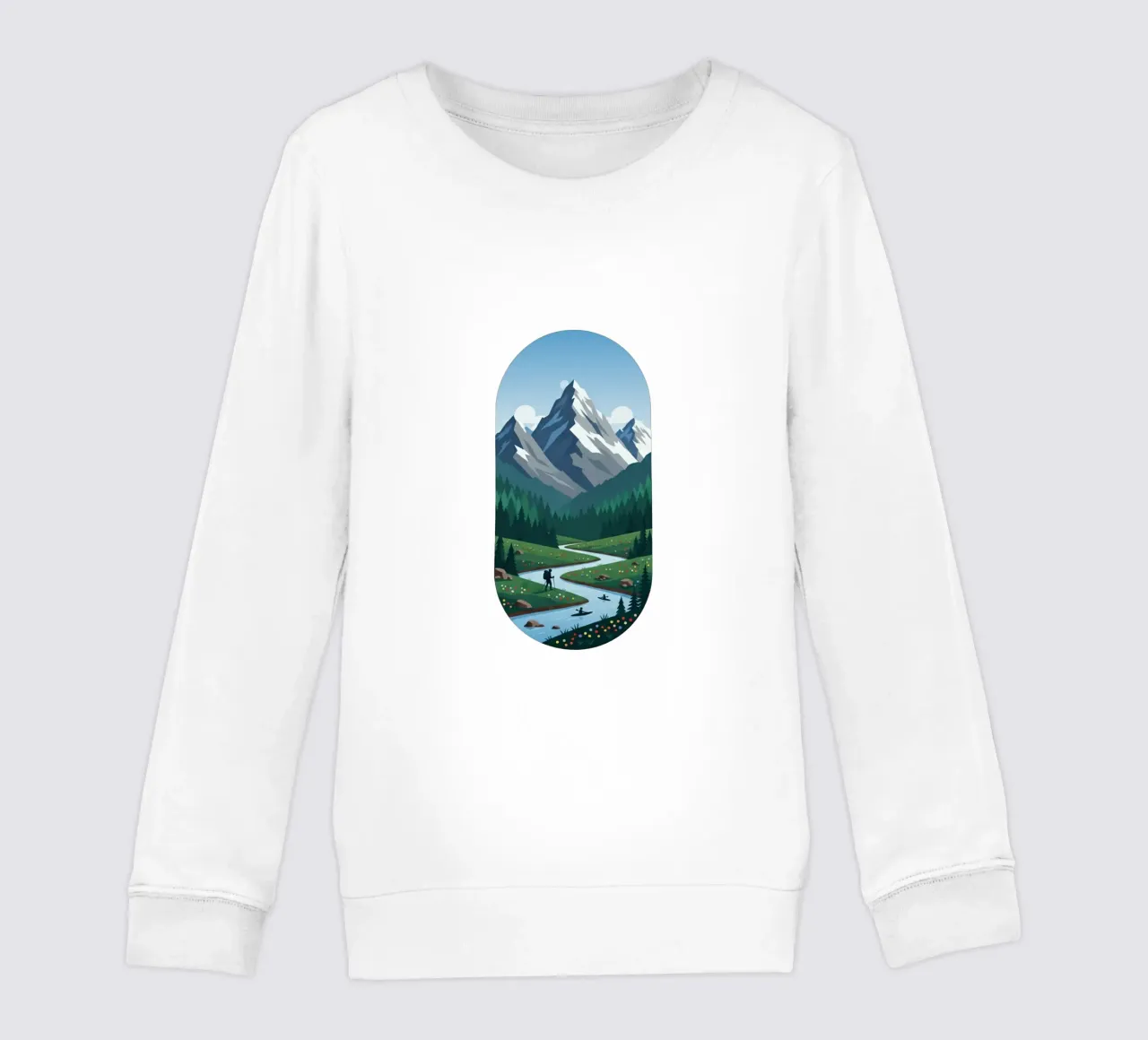 Alpine Serenity felpa bambino da Wild Colors Gallery