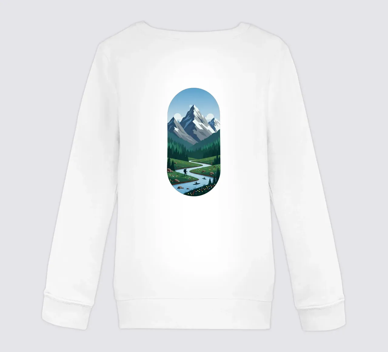 Alpine Serenity felpa bambino da Wild Colors Gallery