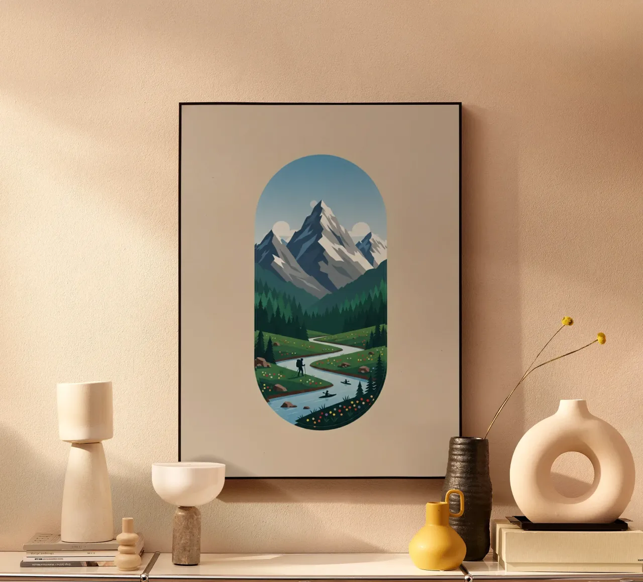 Alpine Serenity plexiglass da Wild Colors Gallery