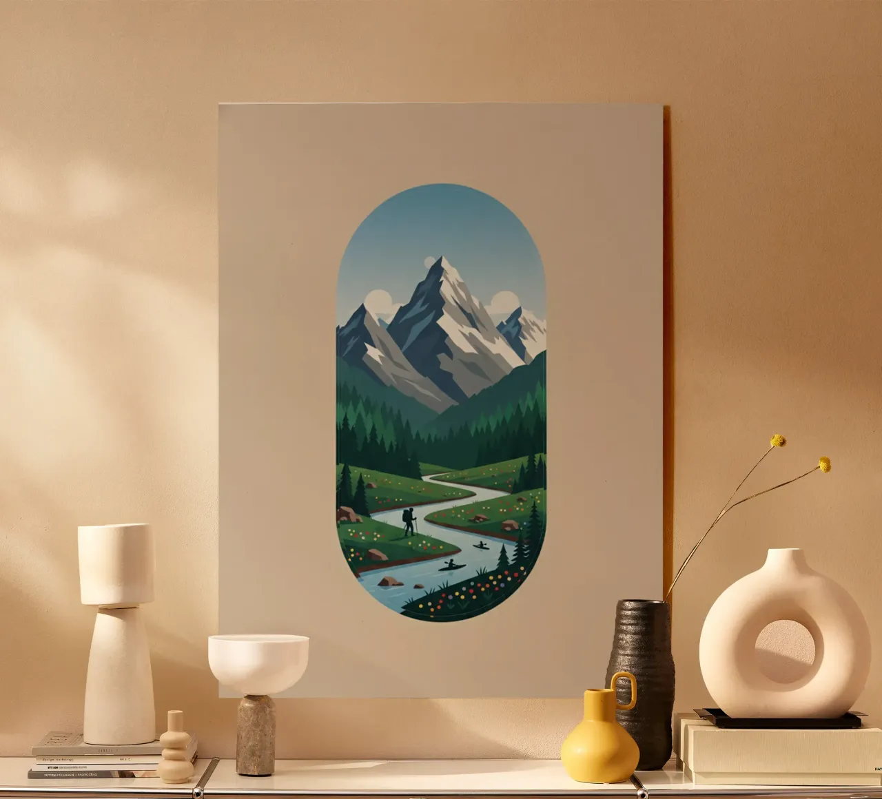 Alpine Serenity plexiglass da Wild Colors Gallery