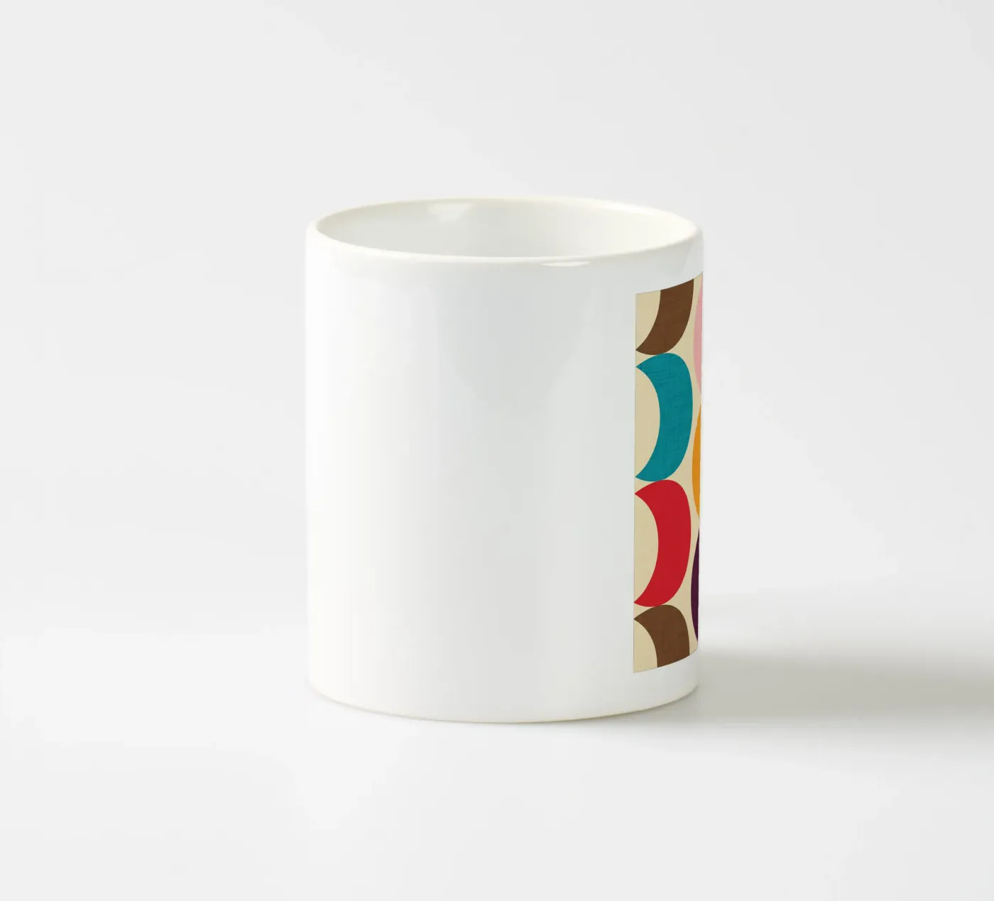 Mid Mod Arrow ceramic mug by susanacosta