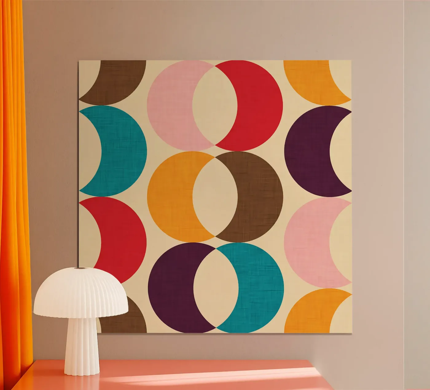 Mid Mod Arrow poster van susanacosta