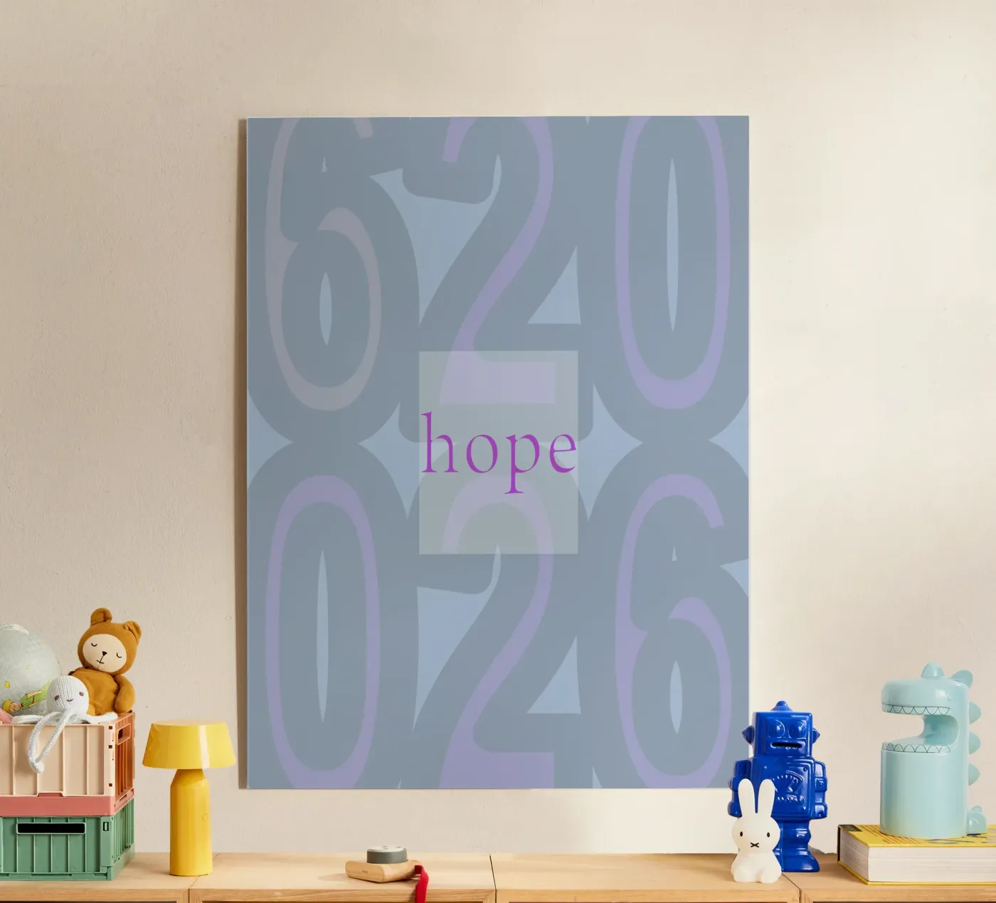 Speranza 2026 Viola plexiglass da MirimoDesign