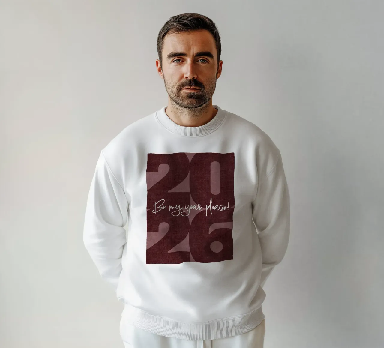 2026 Be my year, please! felpa da DesigndN